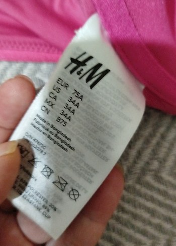 Pembe Strappy Bikini Üstü - Görsel 4