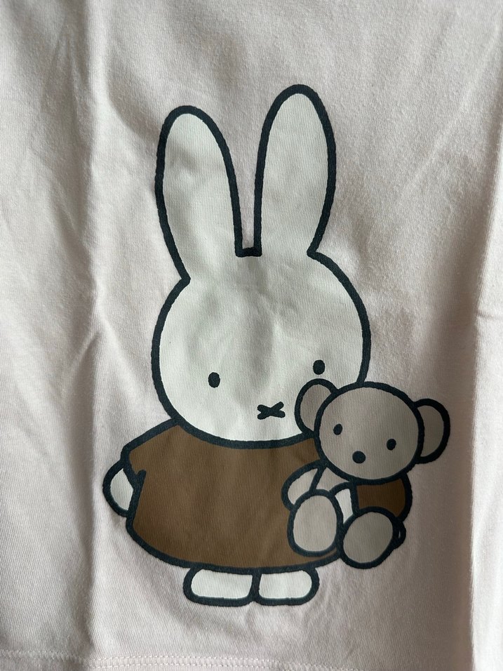 Kız Bebek Baskılı Kısa Kollu Tişört - Görsel 4