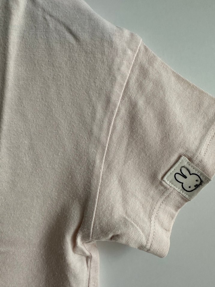 Kız Bebek Baskılı Kısa Kollu Tişört - Görsel 3