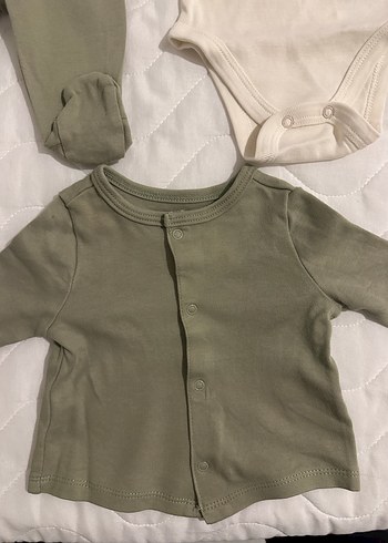 Bebek Erkek Pamuklu 3 Parça Takım - Görsel 5