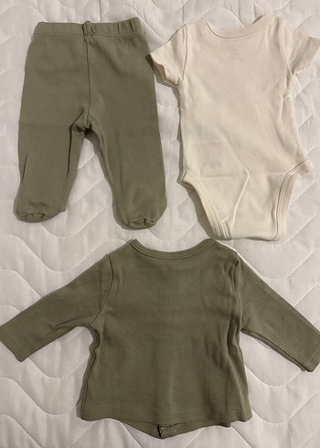 Bebek Erkek Pamuklu 3 Parça Takım - Görsel 7