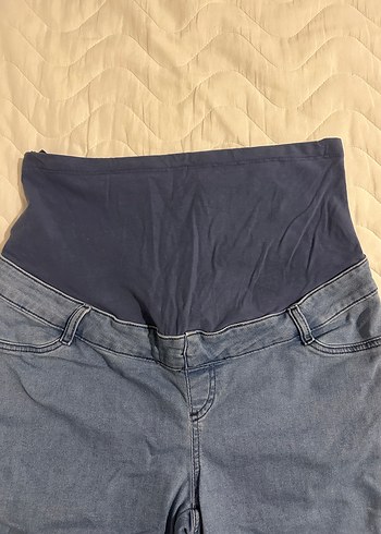 Mavi Hamile Denim Şort - Görsel 3