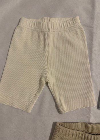 Kız Çocuk Basic Pamuklu Şort Seti - Görsel 3