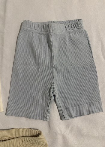 Kız Çocuk Basic Pamuklu Şort Seti - Görsel 4