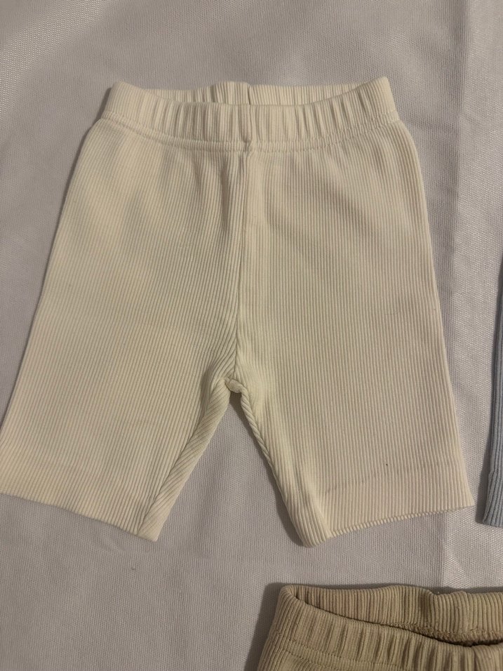 Kız Çocuk Basic Pamuklu Şort Seti - Görsel 3