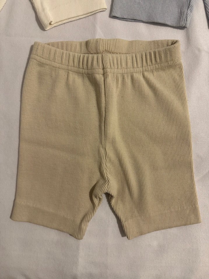 Kız Çocuk Basic Pamuklu Şort Seti - Görsel 2