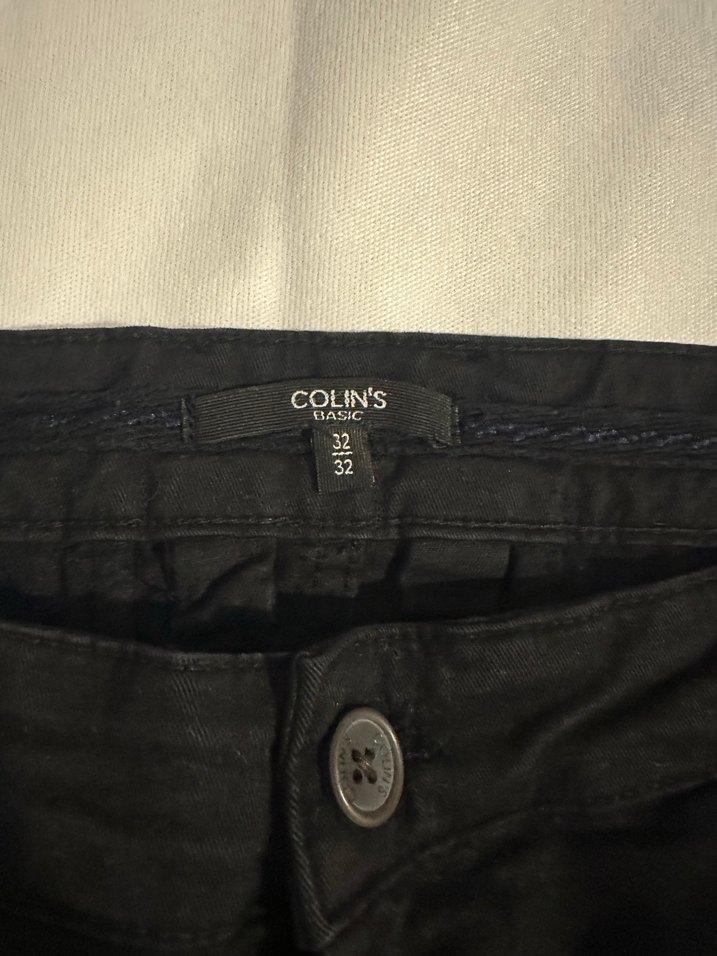 Erkek Siyah Günlük Pantolon - Görsel 3