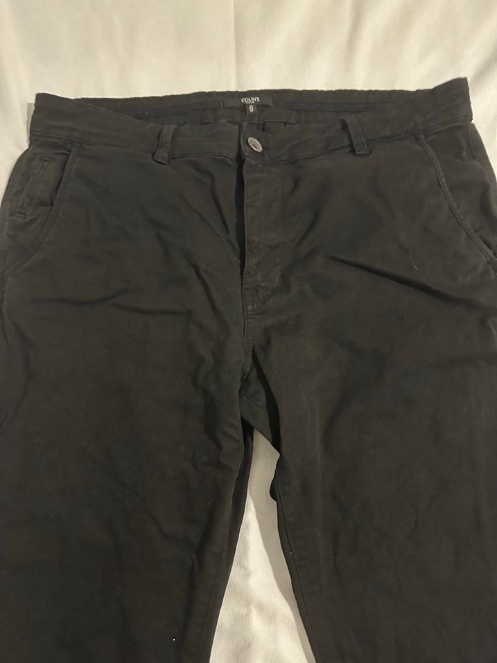 Erkek Siyah Günlük Pantolon - Görsel 2