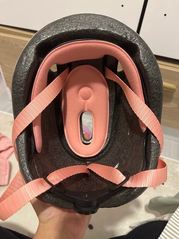 Pembe Pastel Biker Çocuk Kask - Görsel 5