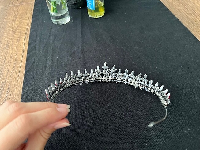 Kırmızı Bordo Kına Tacı - Görsel 5