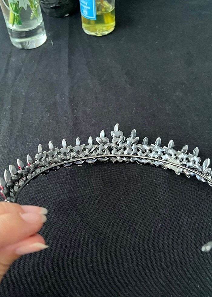 Kırmızı Bordo Kına Tacı - Görsel 5