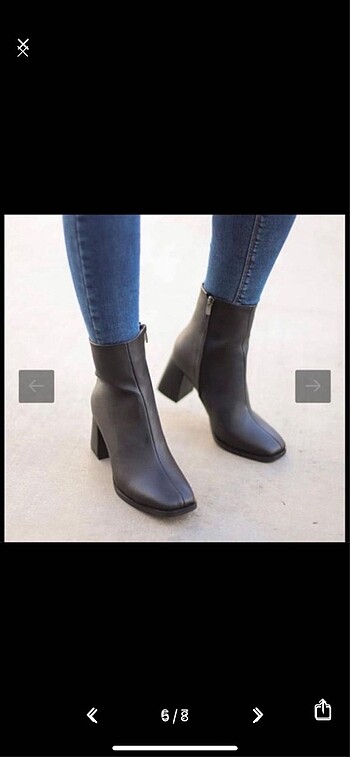 Emoyra Kadın Bilek Topuklu Bot - Görsel 3