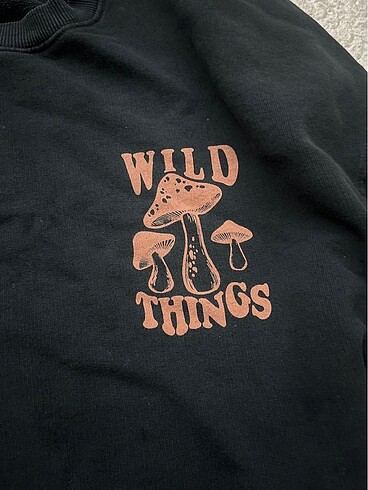 Addax siyah sweatshirt