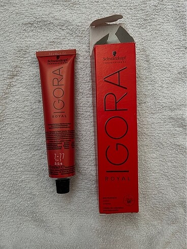 Schwarzkopf igora 7.77 saç boyası