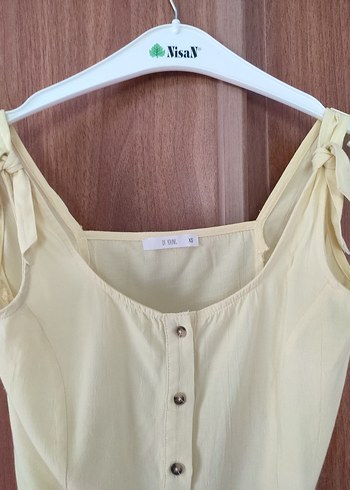 Bluz sarı renk - Görsel 4