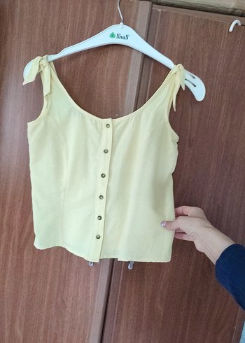 Bluz sarı renk - Görsel 3