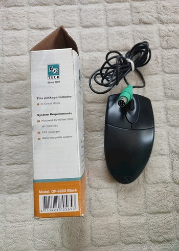 Beden 2XCLICK Siyah Kablolu Mouse Ay Tech marka