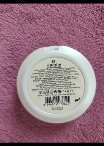 Gabrini marka highlighter aydınlatıcı - Görsel 2