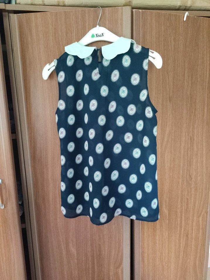 Bluz koton marka kedi temalı - Görsel 2