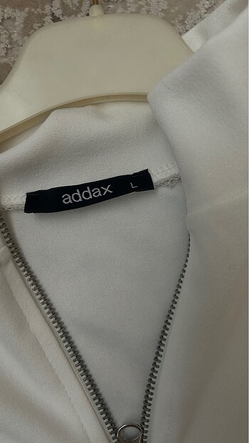 l Beden beyaz Renk Addax üst çıtçıtlı badi