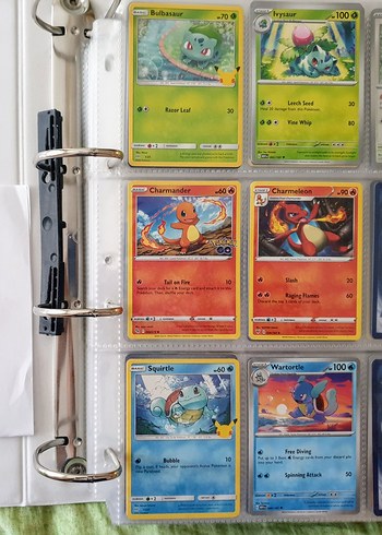 Orjinal Pokemon Kartları Kanto 104 Toplam 593 Farklı Common Kart