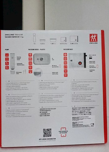 ZWILLING Vakumlu Başlangıç Seti Beyaz S M Plastik - Görsel 3