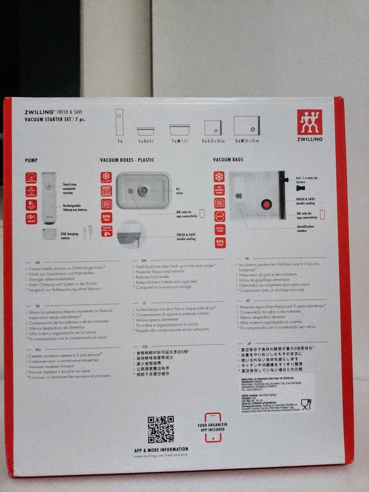 ZWILLING Vakumlu Başlangıç Seti Beyaz S M Plastik - Görsel 3
