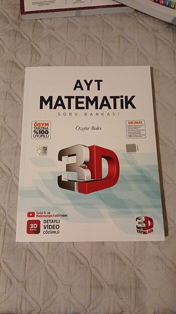 Ayt matematik 3d