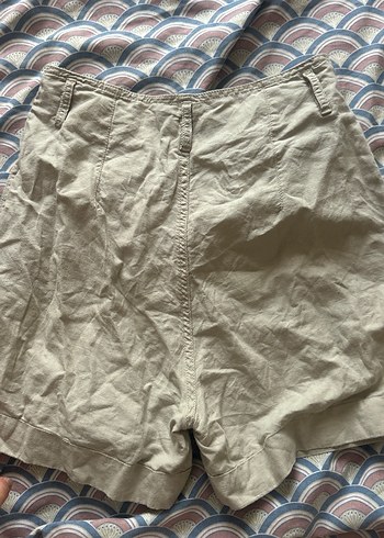 Hm keten şort - Görsel 3