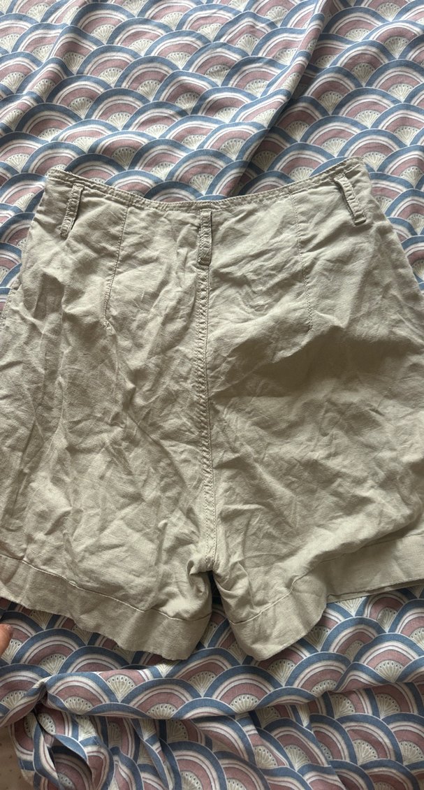 Hm keten şort - Görsel 3