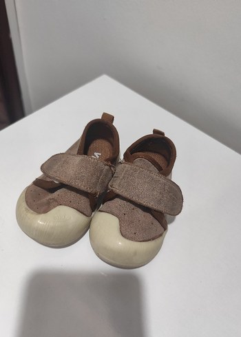 Kahverengi Erkek Bebek İlk Adım Ayakkabısı - Görsel 2