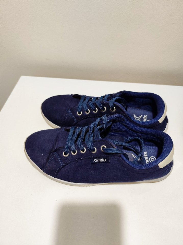 Kadın Mavi Denim Spor Ayakkabı - Görsel 2