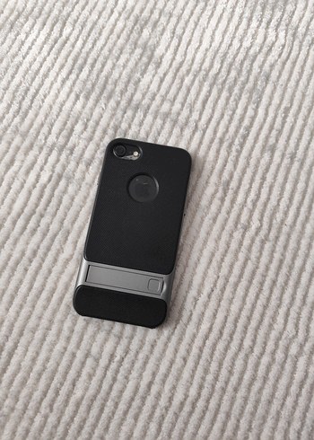 Gri iPhone Kılıfı Standlı - Görsel 2