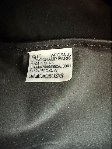  Beden bordo Renk Longchamp S boy kol çantası