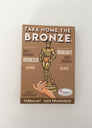 The Balm THE BALM TAKE HOME THE BRONZE BRONZER OLIVER RENGİ