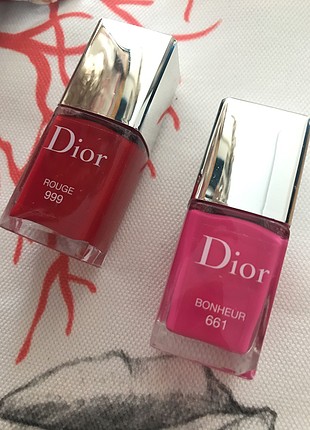 Dior kırmızı oje