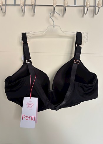 Penti Siyah Beauty Toparlayıcı Balenli Sütyen - Görsel 4