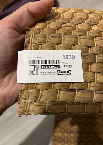 İkea hasır 6lı Amerikan servis - Görsel 2