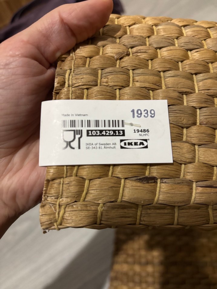 İkea hasır 6lı Amerikan servis - Görsel 2