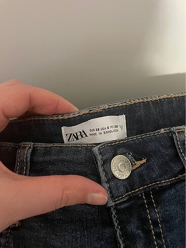 38 Beden mavi Renk 4 adet jean zara,mango,bershka