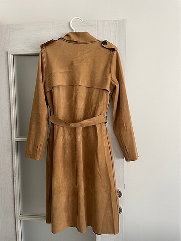 Stradivarius Süet trençkot