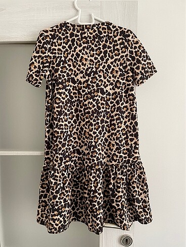 s Beden çeşitli Renk Zara leopar mini elbise
