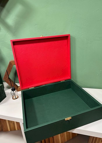 Renkli Yılbaşı Temalı Ahşap Kutu - Görsel 11