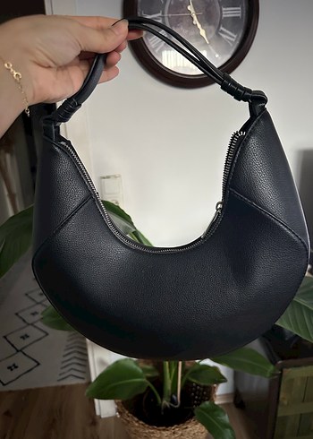 Mango siyah çanta - Görsel 2