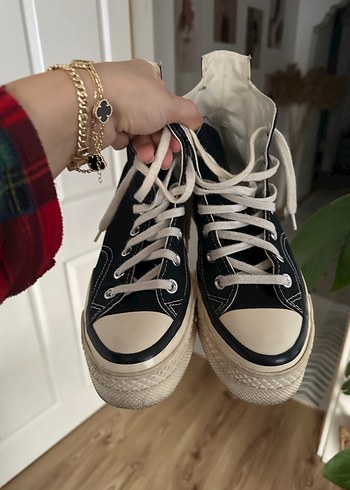 Chuck 70 Plus canvas unisex sneaker converse - Görsel 7