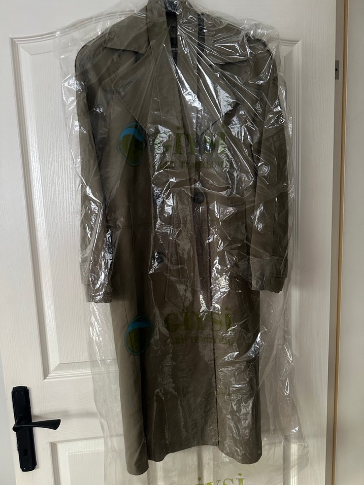 Pull and bear haki trençkot - Görsel 3