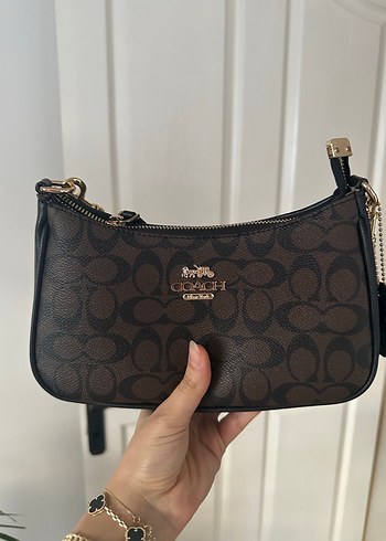 Coach  Kahverengi Deri Çanta - Görsel 3