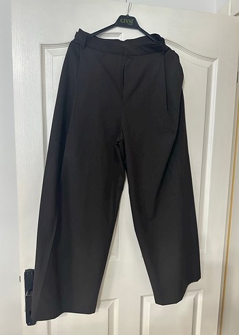 Zara kemer köprülü ince çizgili pantolon - Görsel 4