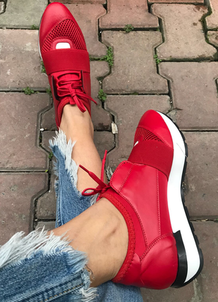 Diğer Balenciaga kırmızı spor ayakkabı