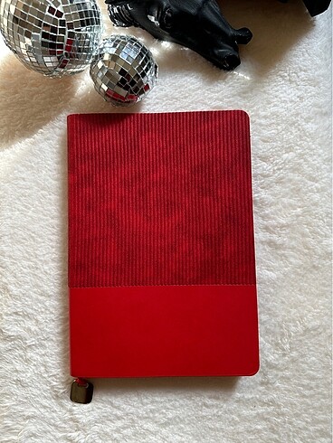 KIRMIZI YUMUŞAK KAPAKLI DEFTER